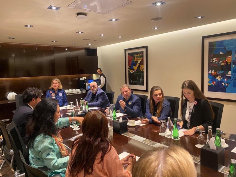 კობა კობალაძის ვიზიტი აბუ-დაბიში ,,TAPS''-ის გლობალური ფედერაციის ფორუმის ფარგლებში გრძელდება